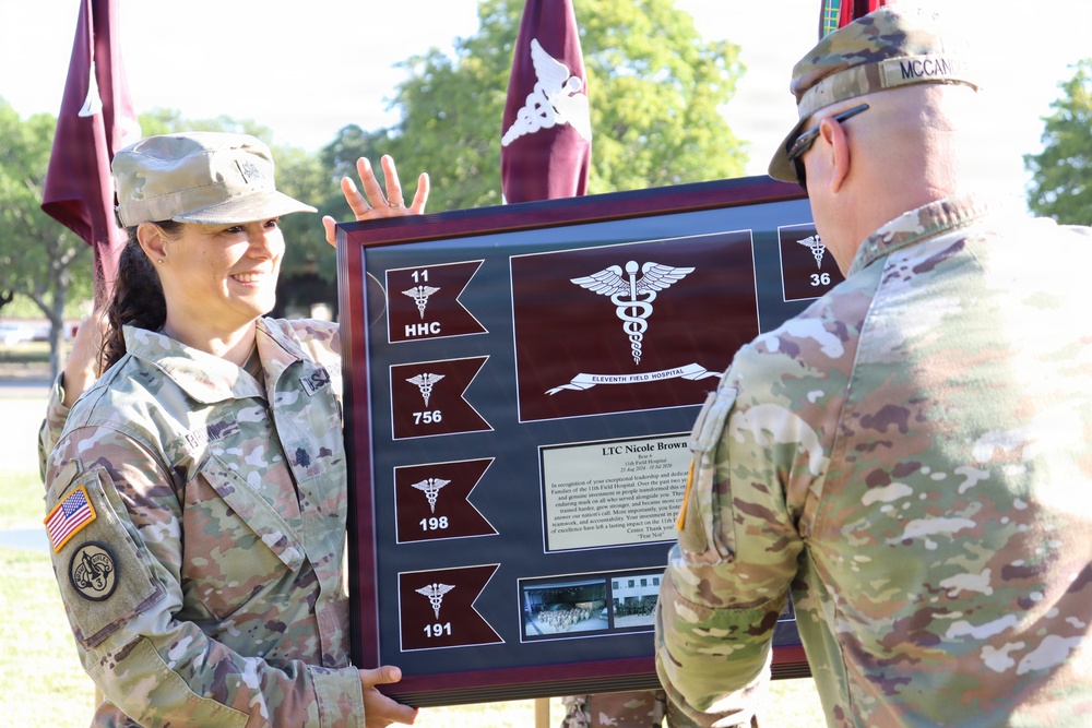 11th Field Hospital Change of Command