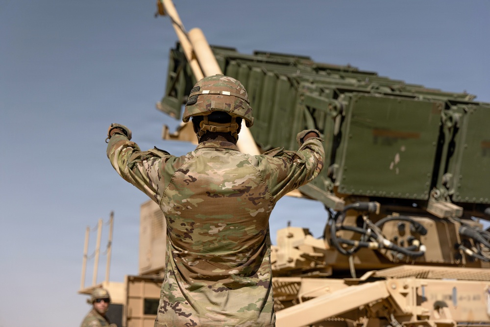 U.S. Army Soldiers Conduct Operations in the Middle East