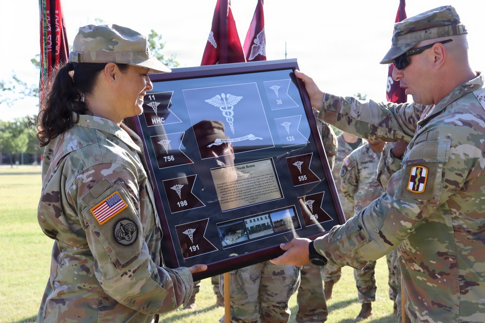 11th Field Hospital Change of Command