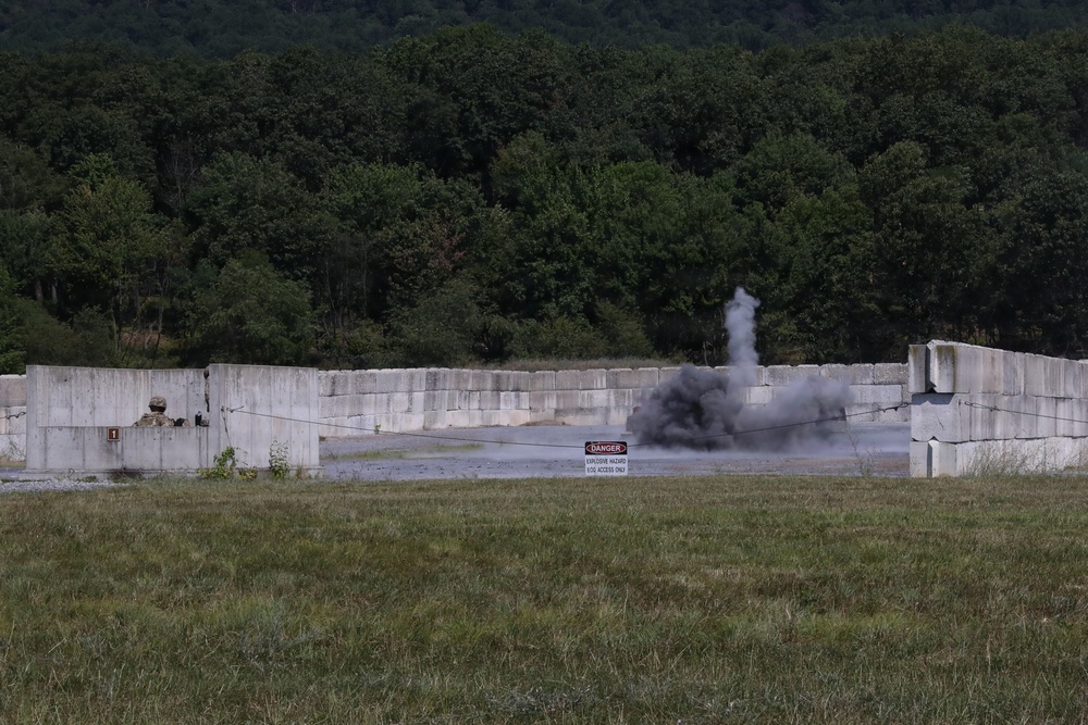 55th Maneuver Enhancement Brigade Conducts Grenade Training