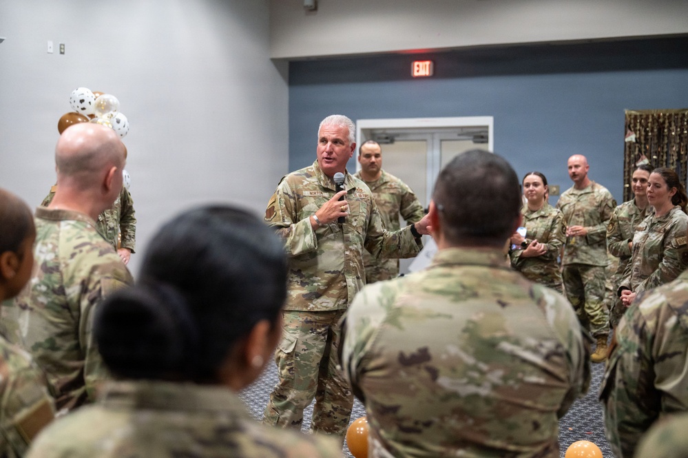 Goodfellow celebrates 2026 technical sergeant release party