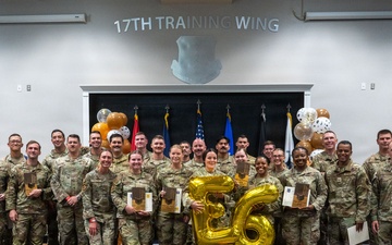 Goodfellow celebrates 2026 technical sergeant release party