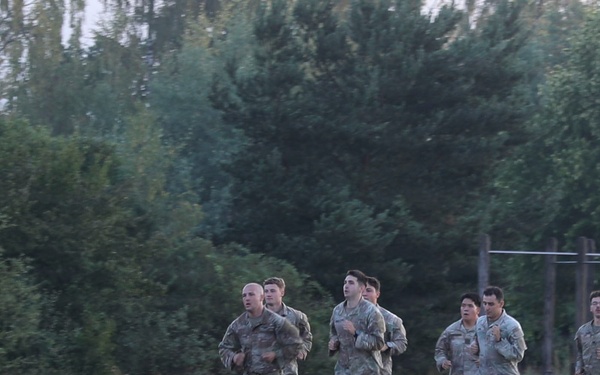 41st Field Artillery Brigade Soldiers conduct team training exercises