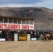 The Marine Corps Mounted Color Guard presents the colors during Gunnison Cattlemen’s Days