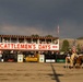 The Marine Corps Mounted Color Guard presents the colors during Gunnison Cattlemen’s Days