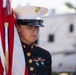 The Marine Corps Mounted Color Guard presents the colors during Gunnison Cattlemen’s Days