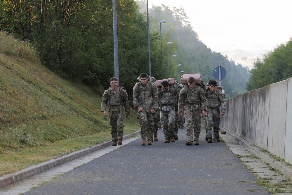 41st Field Artillery Brigade Soldiers conduct team training exercises
