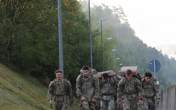 41st Field Artillery Brigade Soldiers conduct team training exercises