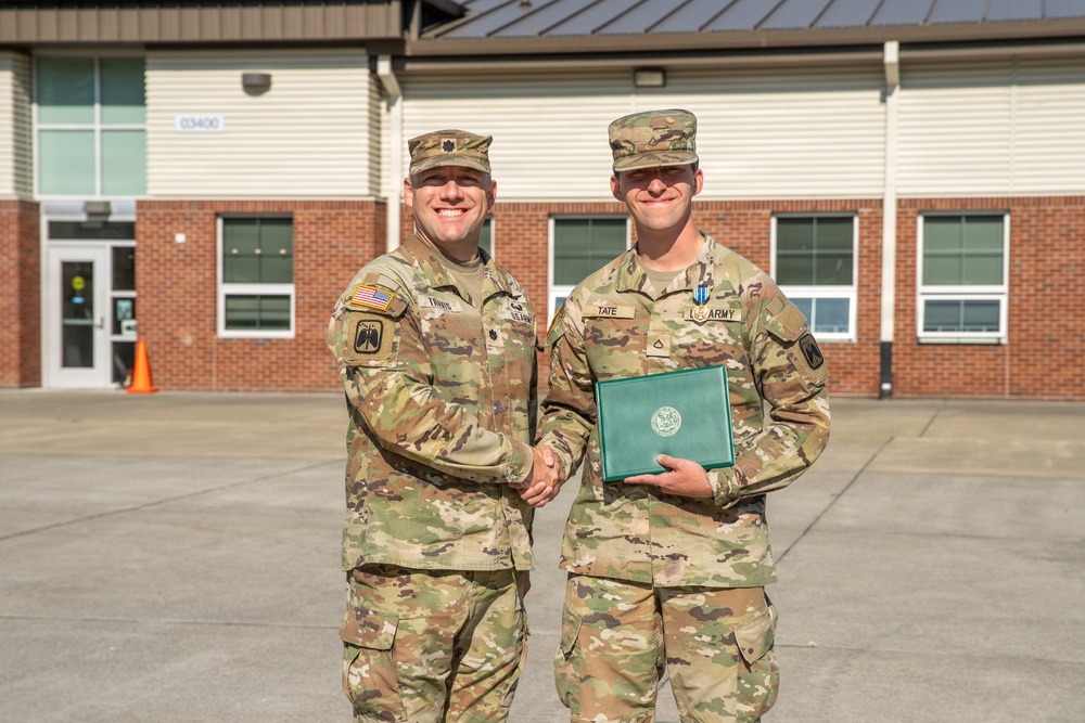 JBLM soldier assists motorist, receives award