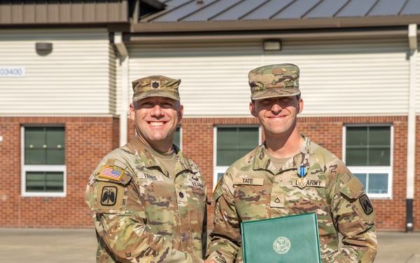 JBLM soldier assists motorist, receives award