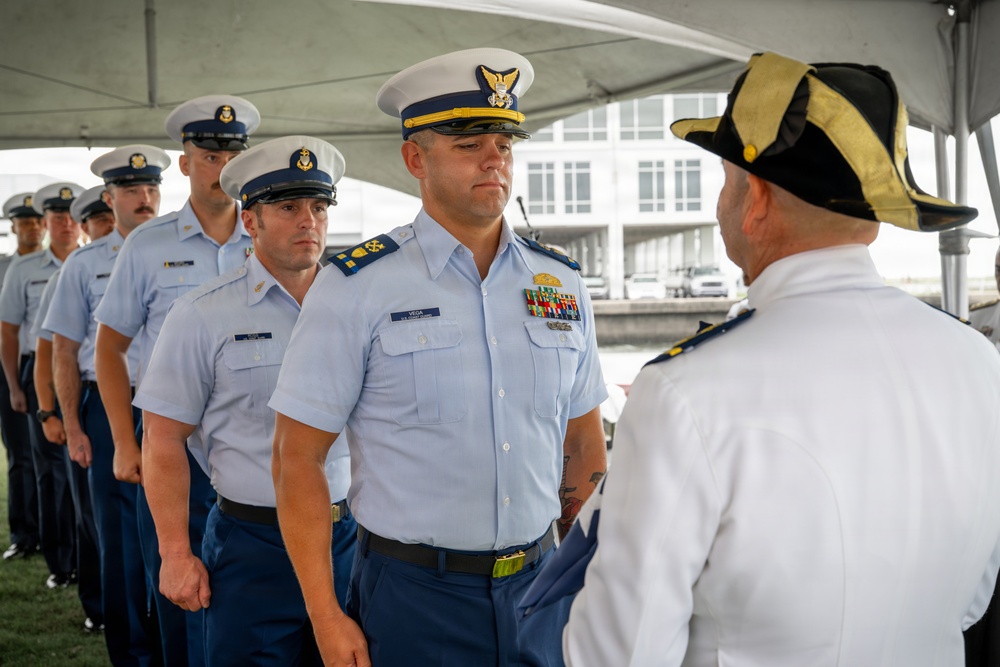 Coast Guard master cutterman retires following 32 years of continuous sea service