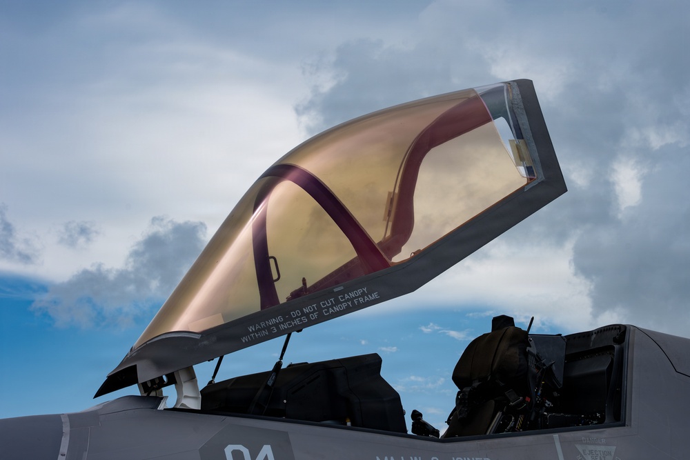 F-35s visit Keesler AFB