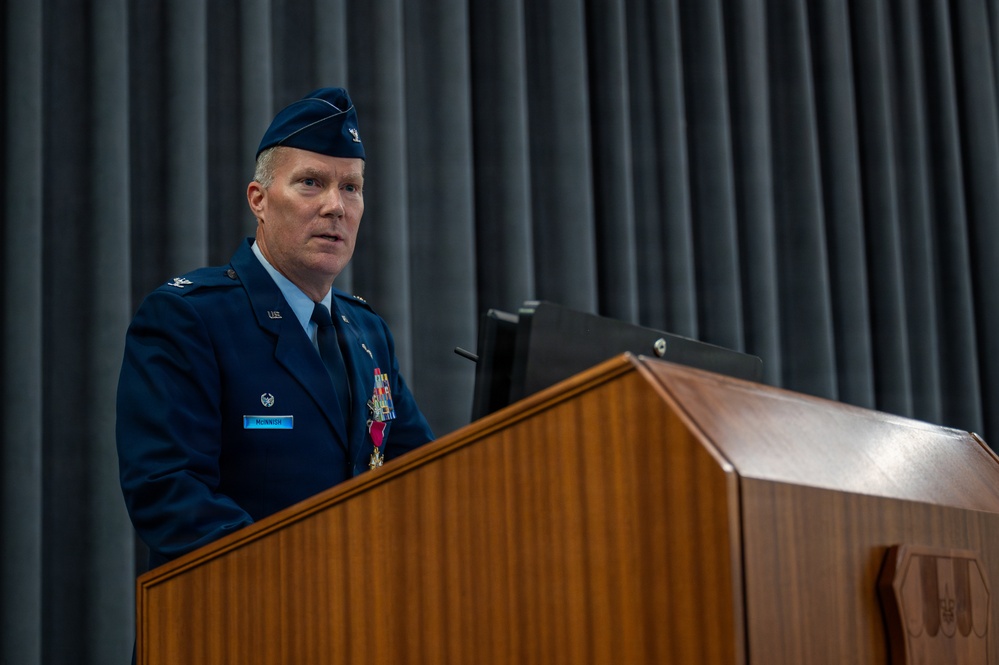 2nd Mission Support Group Change of Command Ceremony