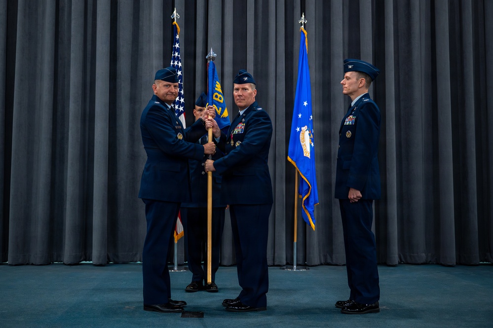 2nd Mission Support Group Change of Command Ceremony