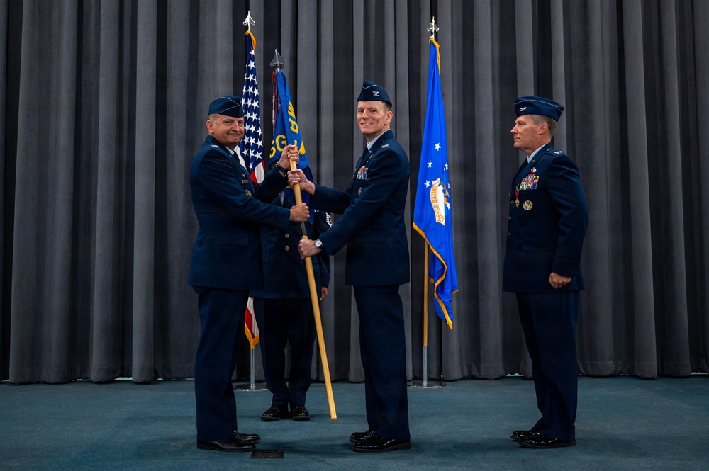 2nd Mission Support Group Change of Command Ceremony