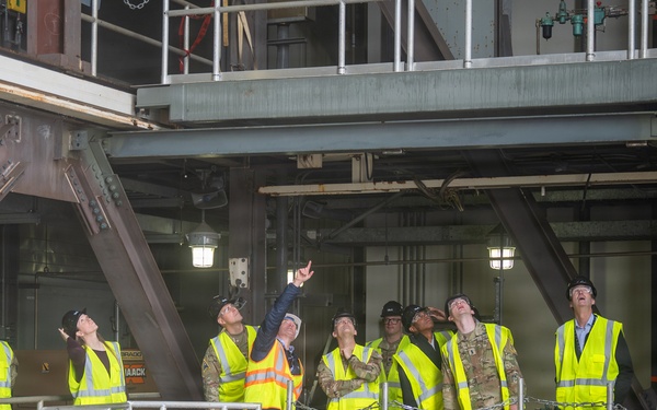 The Portfolio Acquisition Executive for Space Access visits Vandenberg Space Force Base