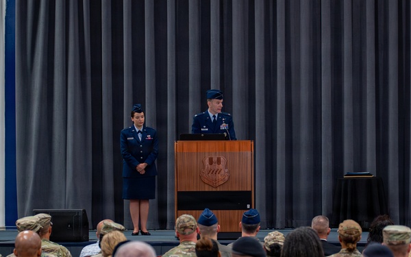 2nd Mission Support Group Change of Command Ceremony