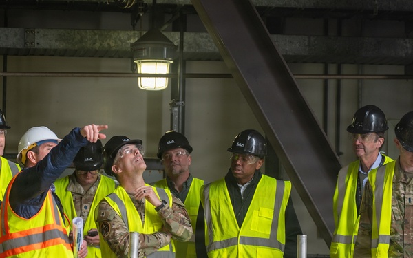 The Portfolio Acquisition Executive for Space Access visits Vandenberg Space Force Base