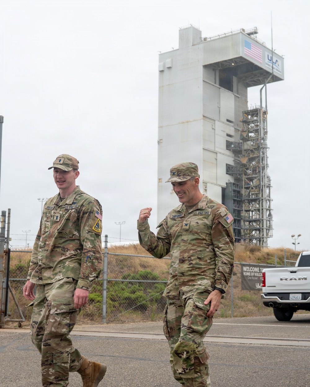 The Portfolio Acquisition Executive for Space Access visits Vandenberg Space Force Base