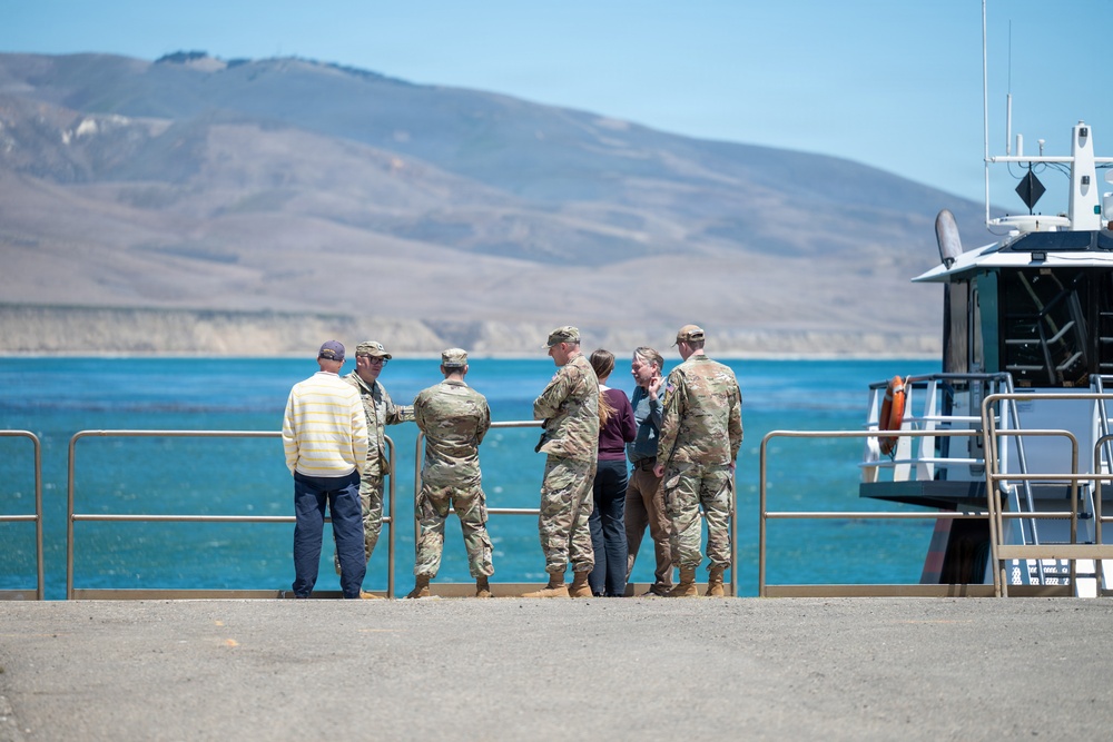 The Portfolio Acquisition Executive for Space Access visits Vandenberg Space Force Base