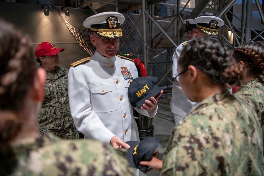 Recruit Training Command Capping Ceremony