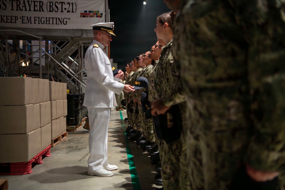 Recruit Training Command Capping Ceremony