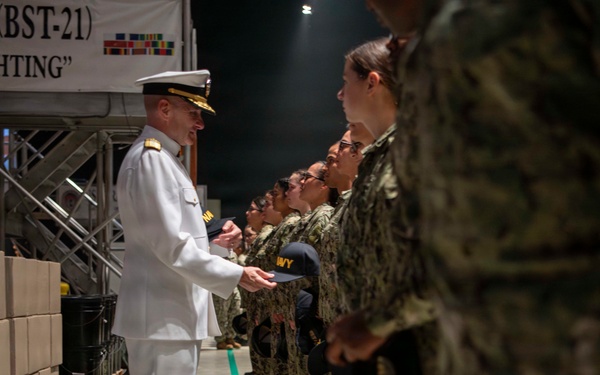 Recruit Training Command Capping Ceremony