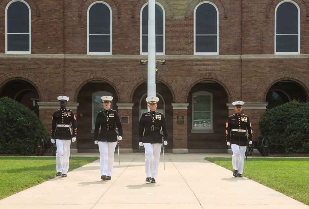 Marine Barracks Washington Change of Command