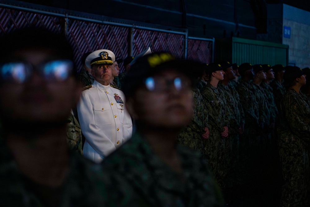 Recruit Training Command Capping Ceremony