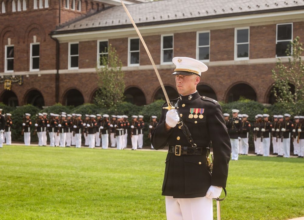 Marine Barracks Washington Change of Command