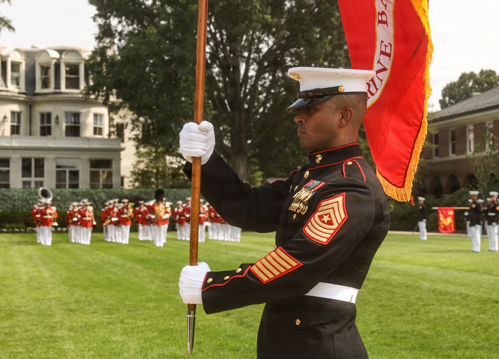 Marine Barracks Washington Change of Command
