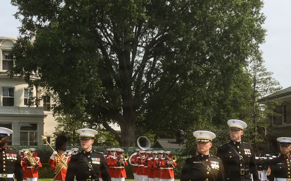 Marine Barracks Washington Change of Command