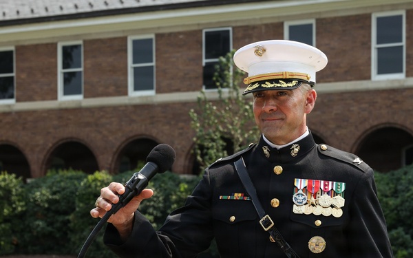 Marine Barracks Washington Change of Command