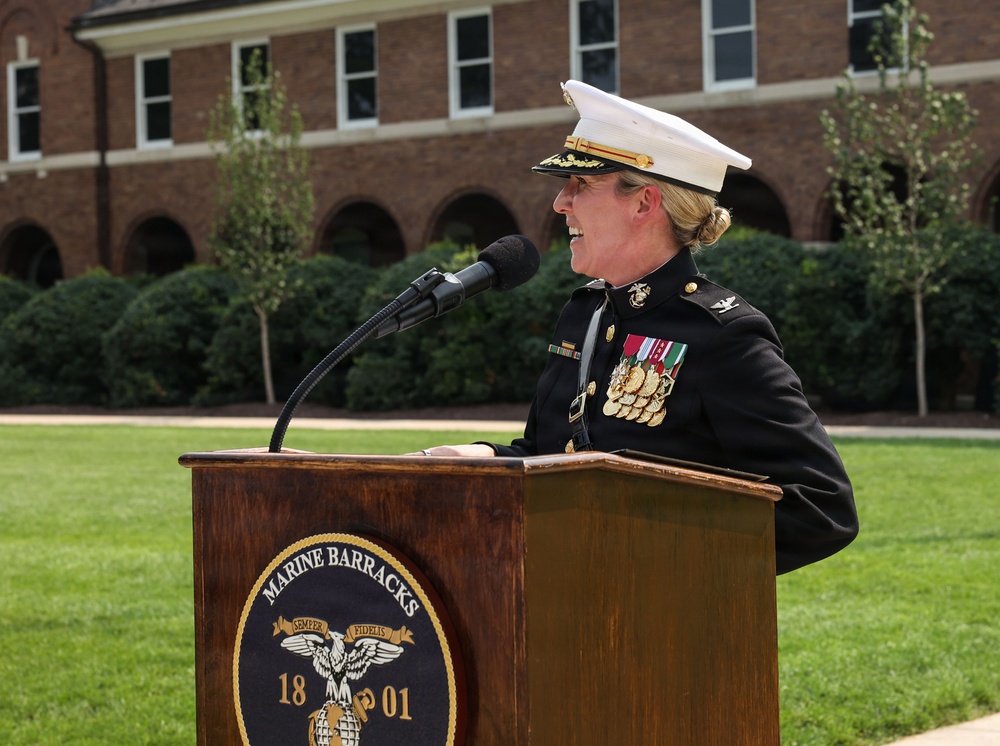 Marine Barracks Washington Change of Command