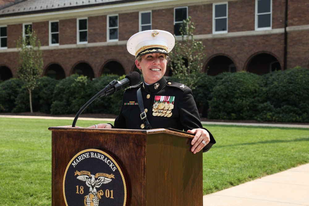 Marine Barracks Washington Change of Command