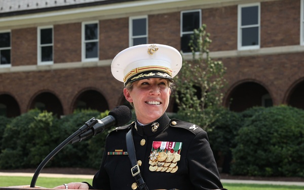 Marine Barracks Washington Change of Command