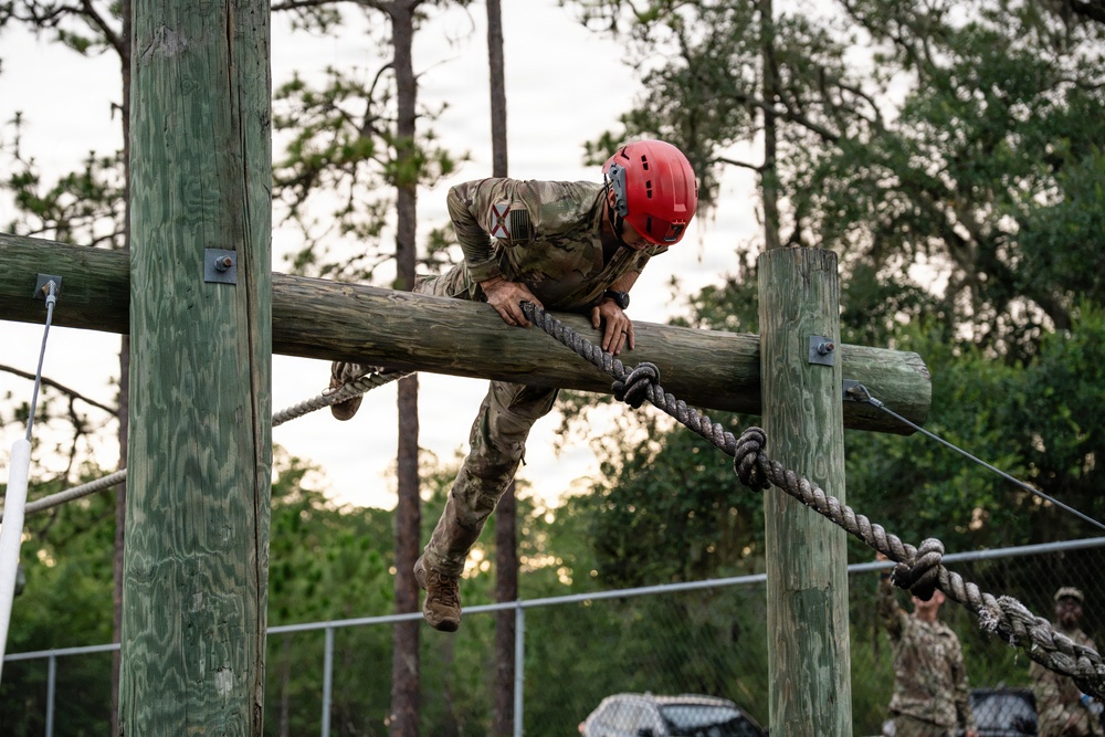 National Best Warrior 2026 competitors challenge themselves through obstacle course