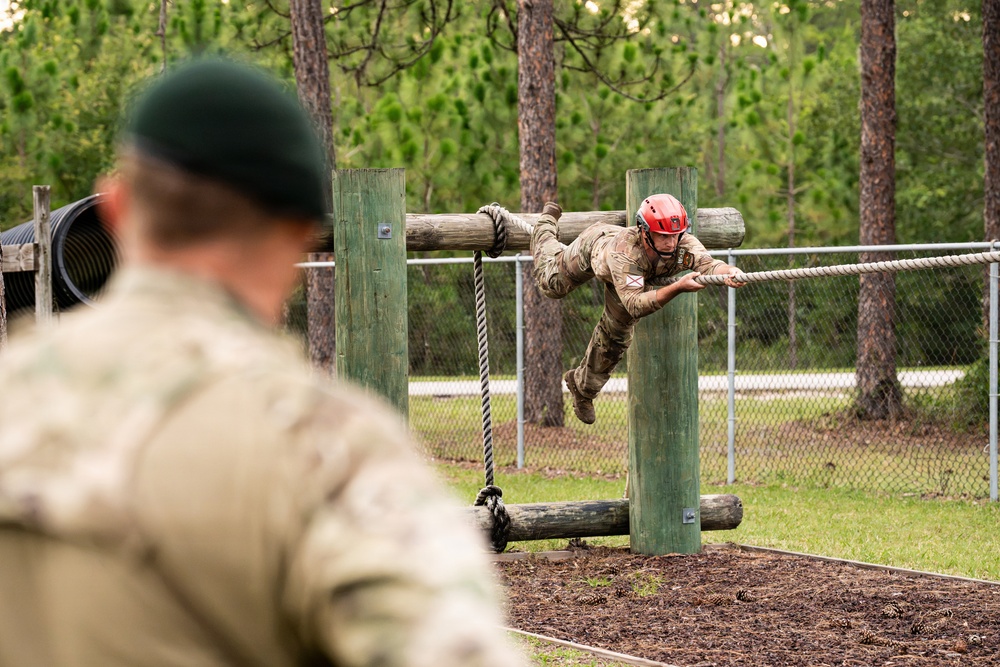 National Best Warrior 2026 competitors challenge themselves through obstacle course