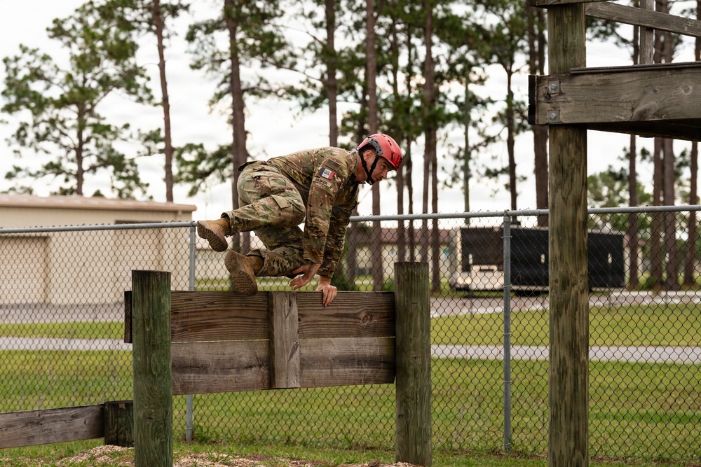 National Best Warrior 2026 competitors challenge themselves through obstacle course