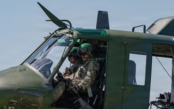 54th Helicopter Squadron conducts aerial survey near Minot AFB