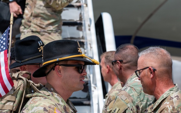Nebraska National Guard Soldiers return home after Washington mission