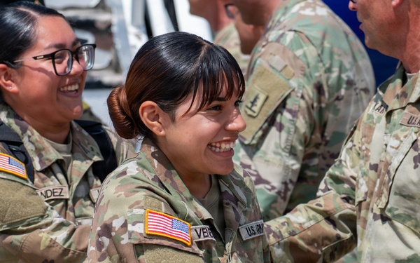 Nebraska National Guard Soldiers return home after Washington mission