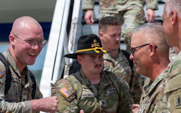 Nebraska National Guard Soldiers return home after Washington mission