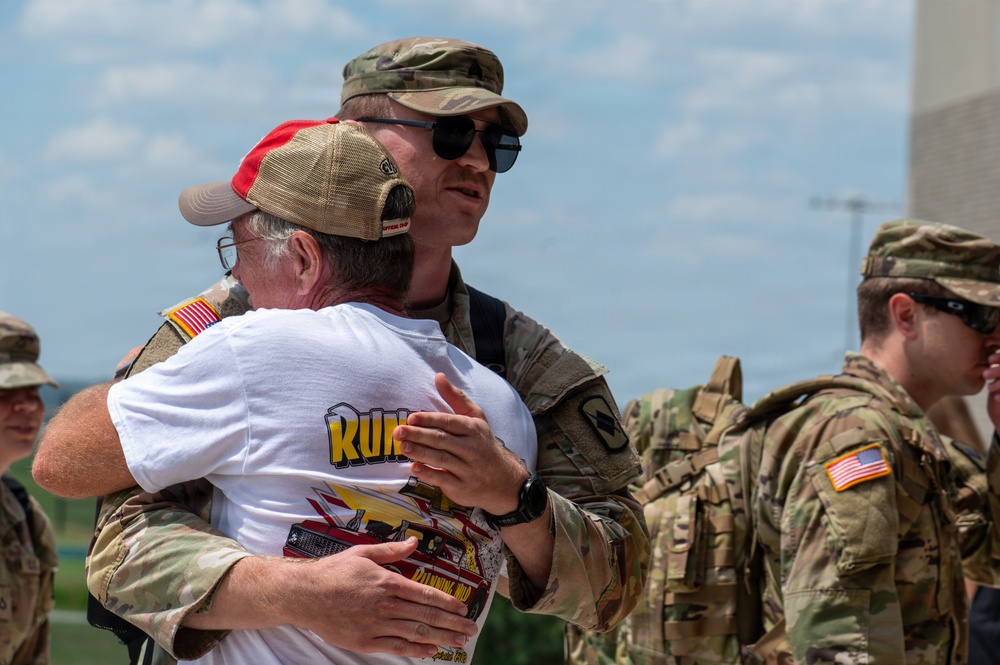 Nebraska National Guard Soldiers return home after Washington mission