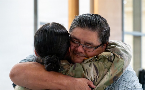 Nebraska National Guard Soldiers return home after Washington mission