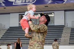 Nebraska National Guard Soldiers return home after Washington mission
