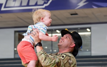 Nebraska National Guard Soldiers return home after Washington mission