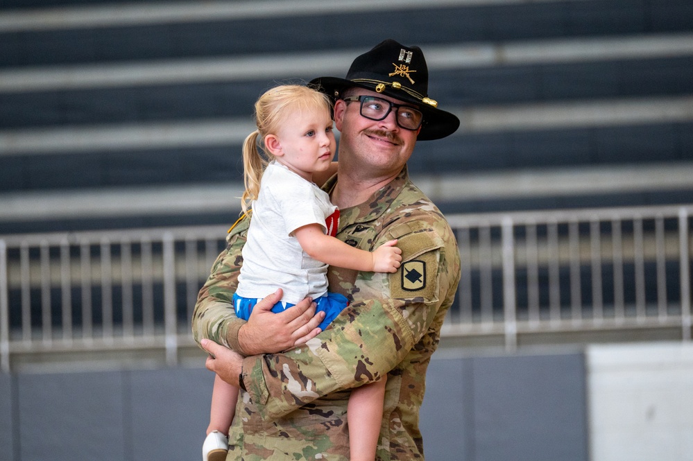 Nebraska National Guard Soldiers return home after Washington mission