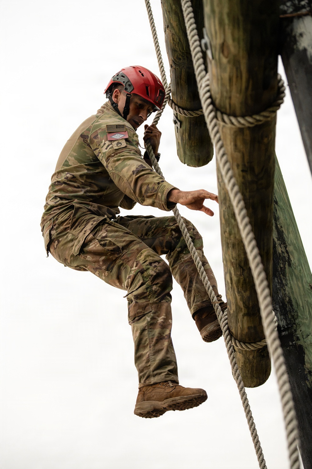 National Best Warrior 2026 competitors challenge themselves through obstacle course