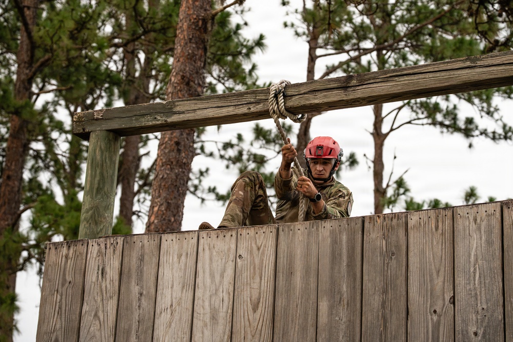 National Best Warrior 2026 competitors challenge themselves through obstacle course